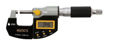 ASIMETO Digitális külső mikrométer 25-50 mm / 1-2"